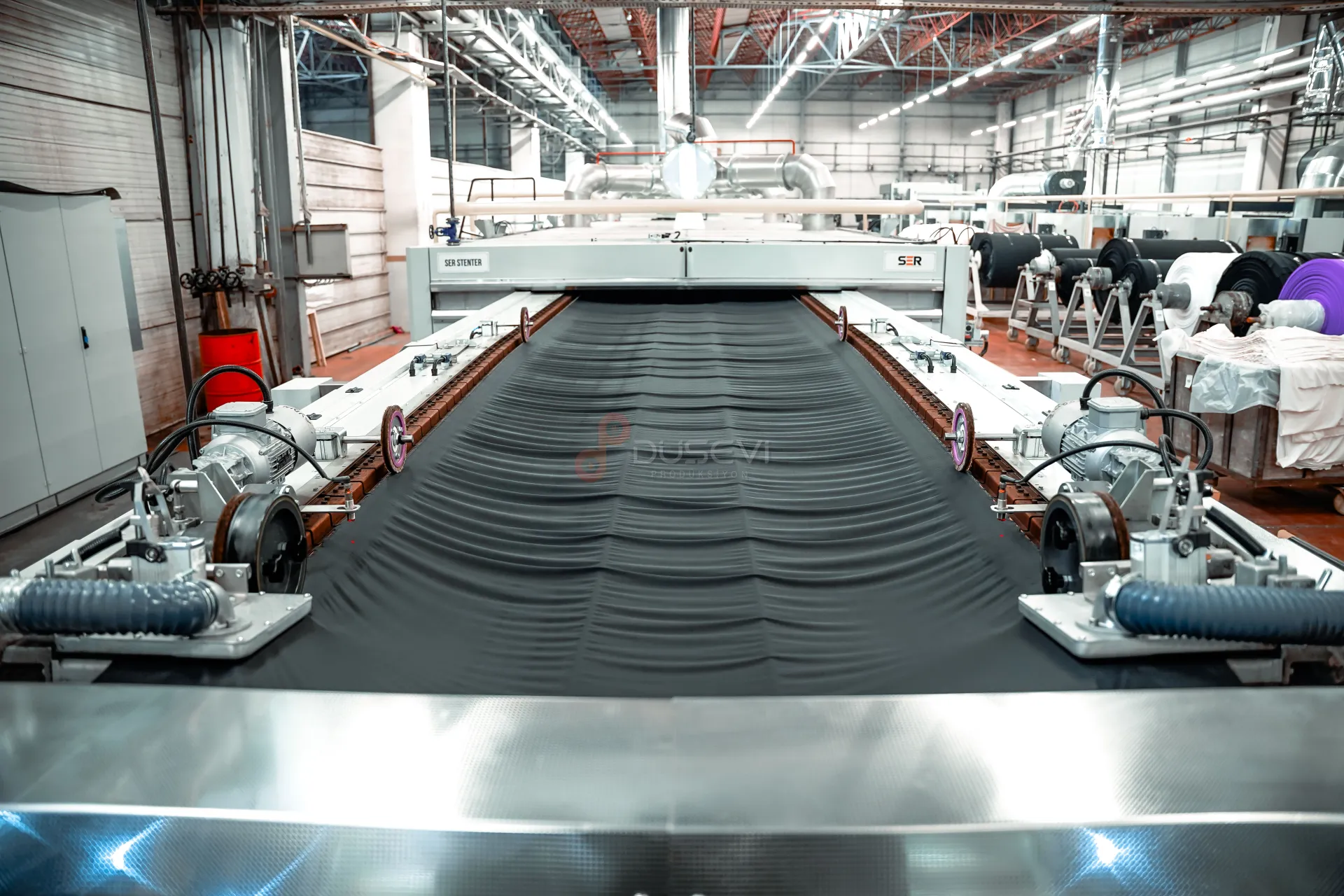 Ser Mekatronik & ÇAK Tekstil Sakarya Fabrikası Tekstil Makineleri Kurulumu ve Endüstriyel Çekim - 12