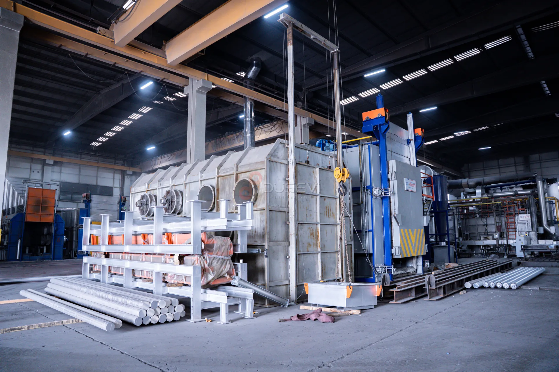 GNS Alüminyum Velimeşe OSB Yeni Makine Hattı Kurulumu ve Teknik Prodüksiyon Çekimi - 6