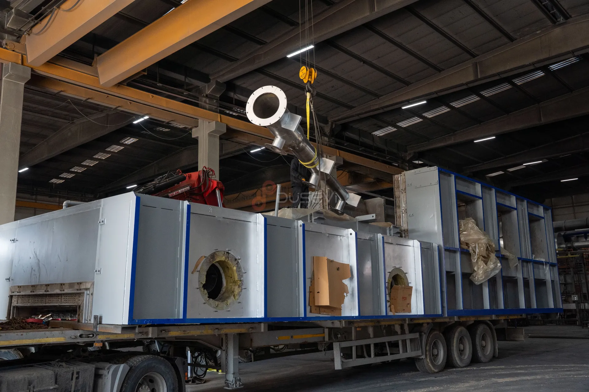 GNS Alüminyum Velimeşe OSB Yeni Makine Hattı Kurulumu ve Teknik Prodüksiyon Çekimi - 7