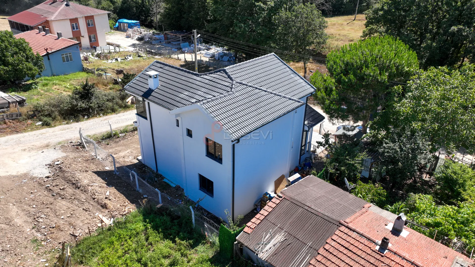 Tekirdağ Profesyonel İnşaat, Villa ve Bina Projeleri Drone Çekimi ve Tanıtımı - 2