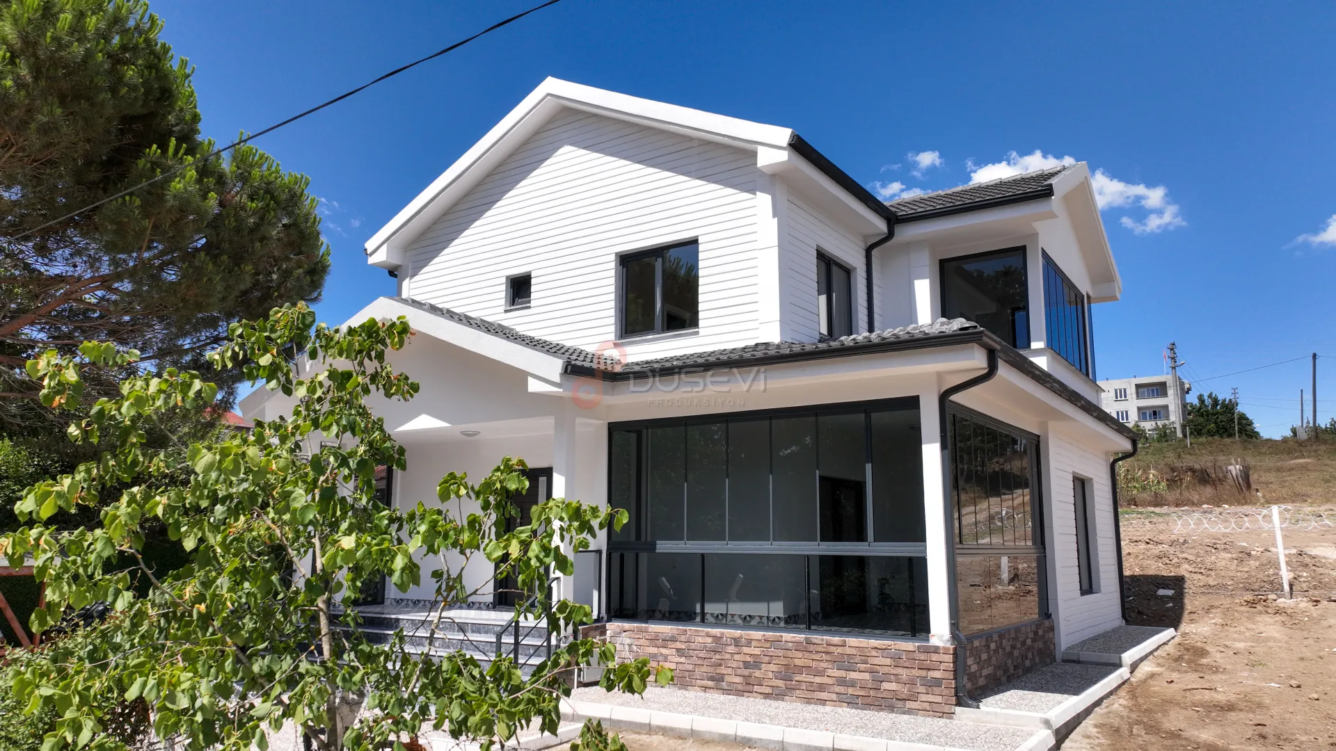 Tekirdağ Profesyonel İnşaat, Villa ve Bina Projeleri Drone Çekimi ve Tanıtımı - 5