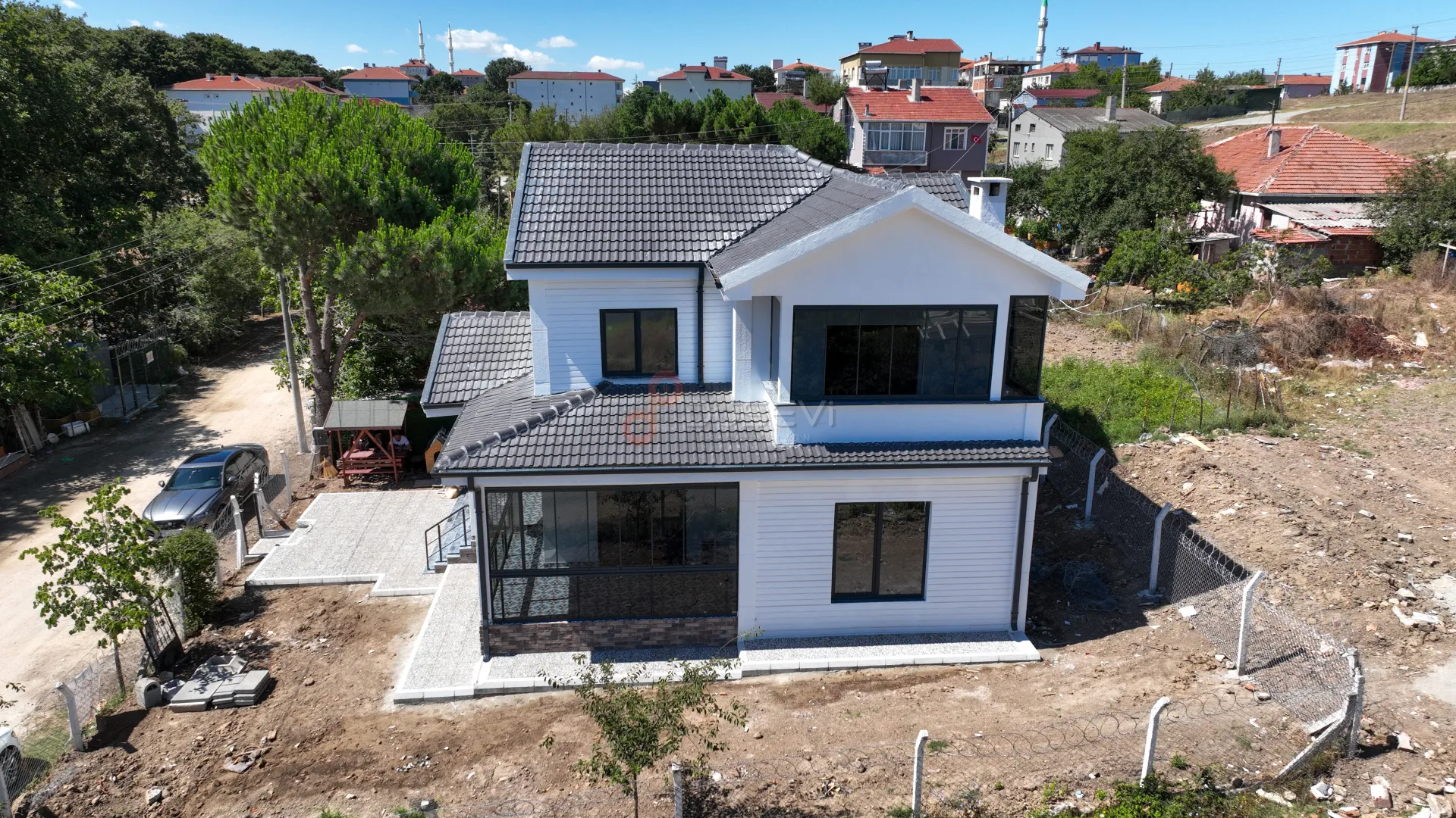 Tekirdağ Profesyonel İnşaat, Villa ve Bina Projeleri Drone Çekimi ve Tanıtımı - 6