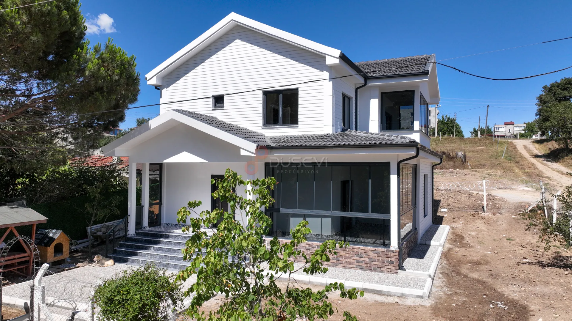 Tekirdağ Profesyonel İnşaat, Villa ve Bina Projeleri Drone Çekimi ve Tanıtımı - 7