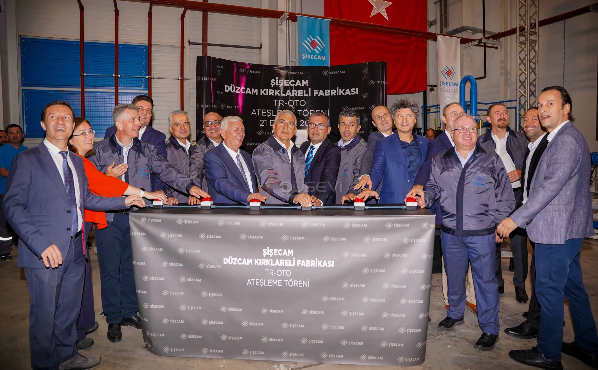 Şişecam Lüleburgaz Fabrikası Yeni Ateşleme Fırını Açılış Töreni Profesyonel Prodüksiyonu - 3