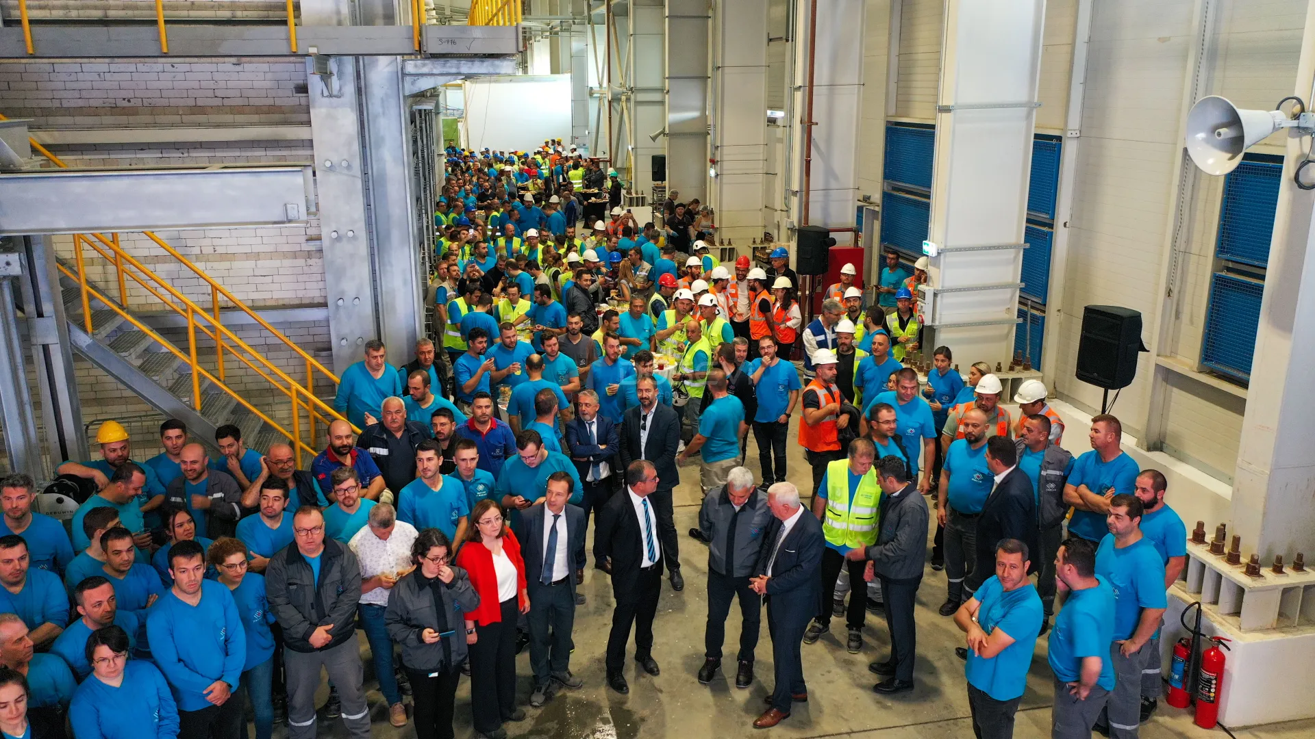 Şişecam Lüleburgaz Fabrikası Yeni Ateşleme Fırını Açılış Töreni Profesyonel Prodüksiyonu - 4