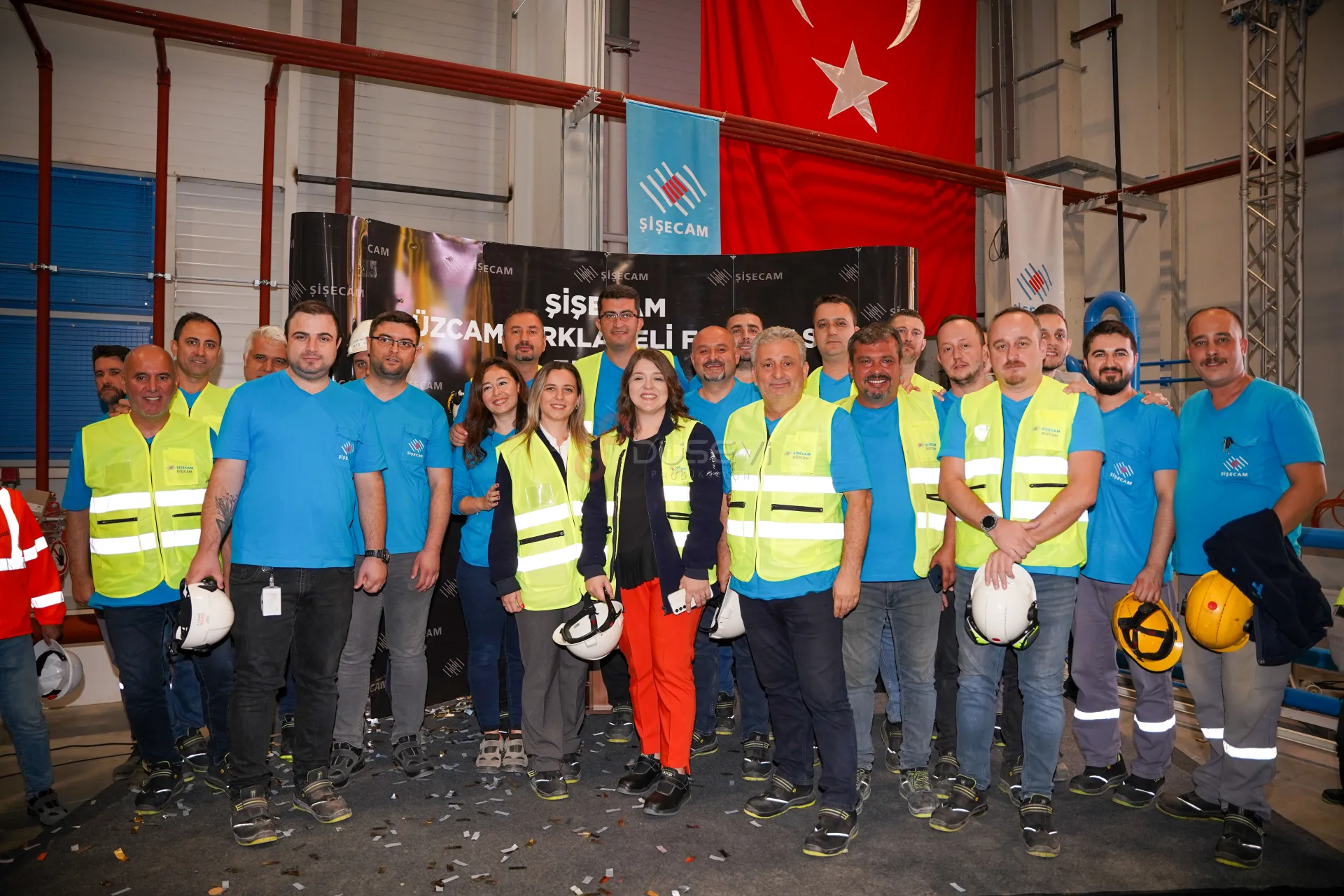 Şişecam Lüleburgaz Fabrikası Yeni Ateşleme Fırını Açılış Töreni Profesyonel Prodüksiyonu - 6