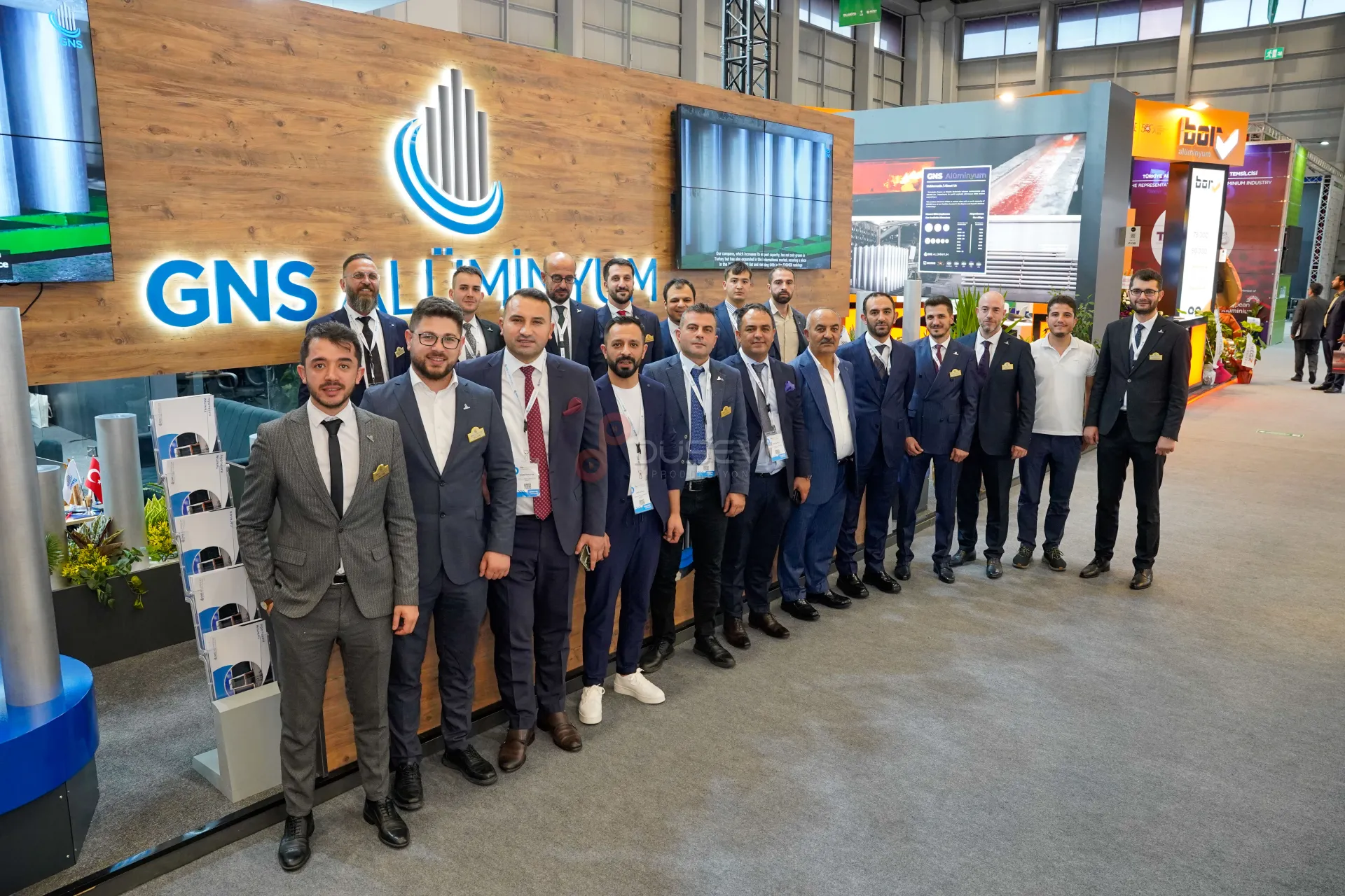 GNS Alüminyum Tüyap Fuar Standı Profesyonel Tanıtım ve Etkinlik Çekimi - 2
