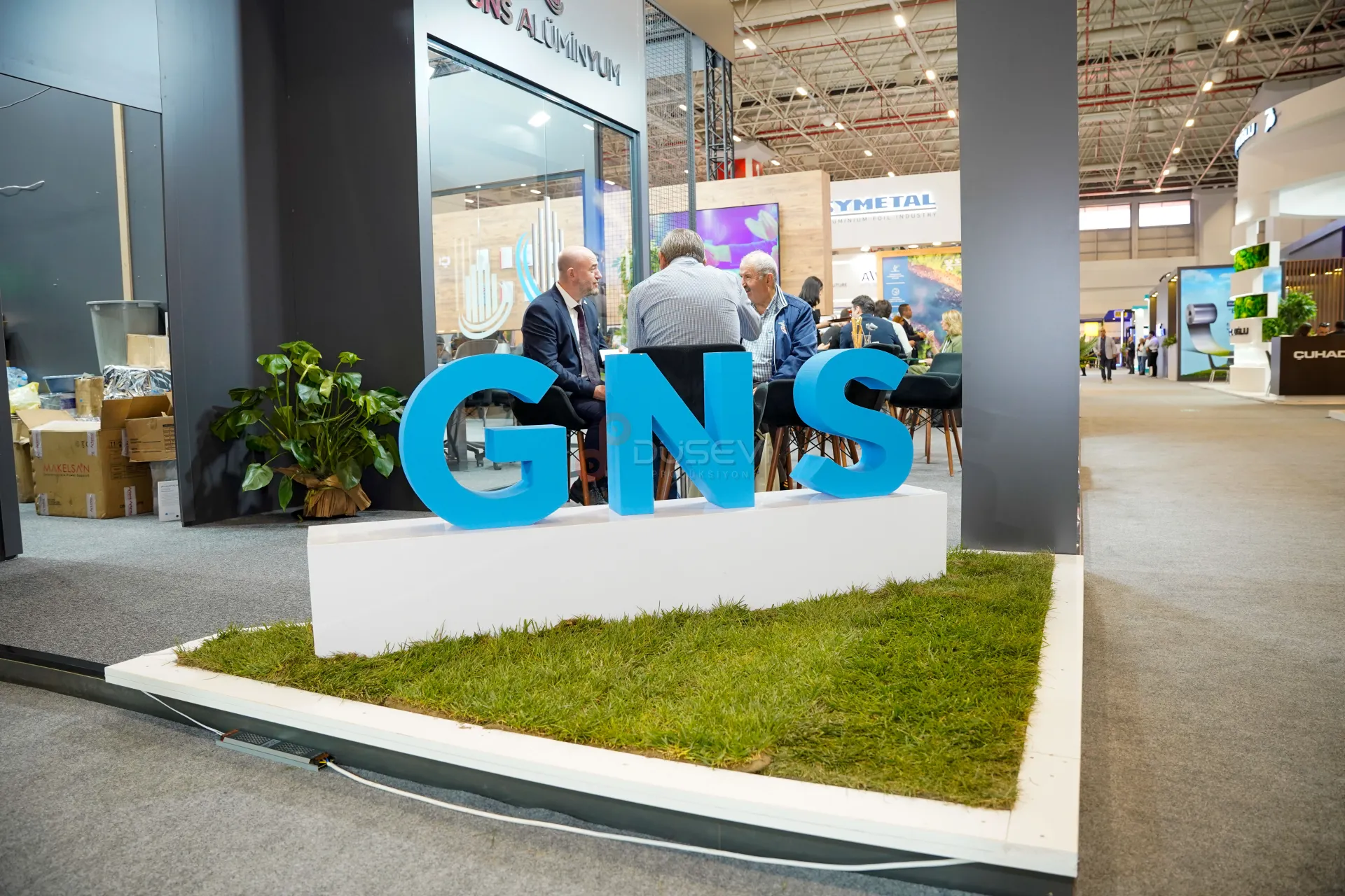 GNS Alüminyum Tüyap Fuar Standı Profesyonel Tanıtım ve Etkinlik Çekimi - 5