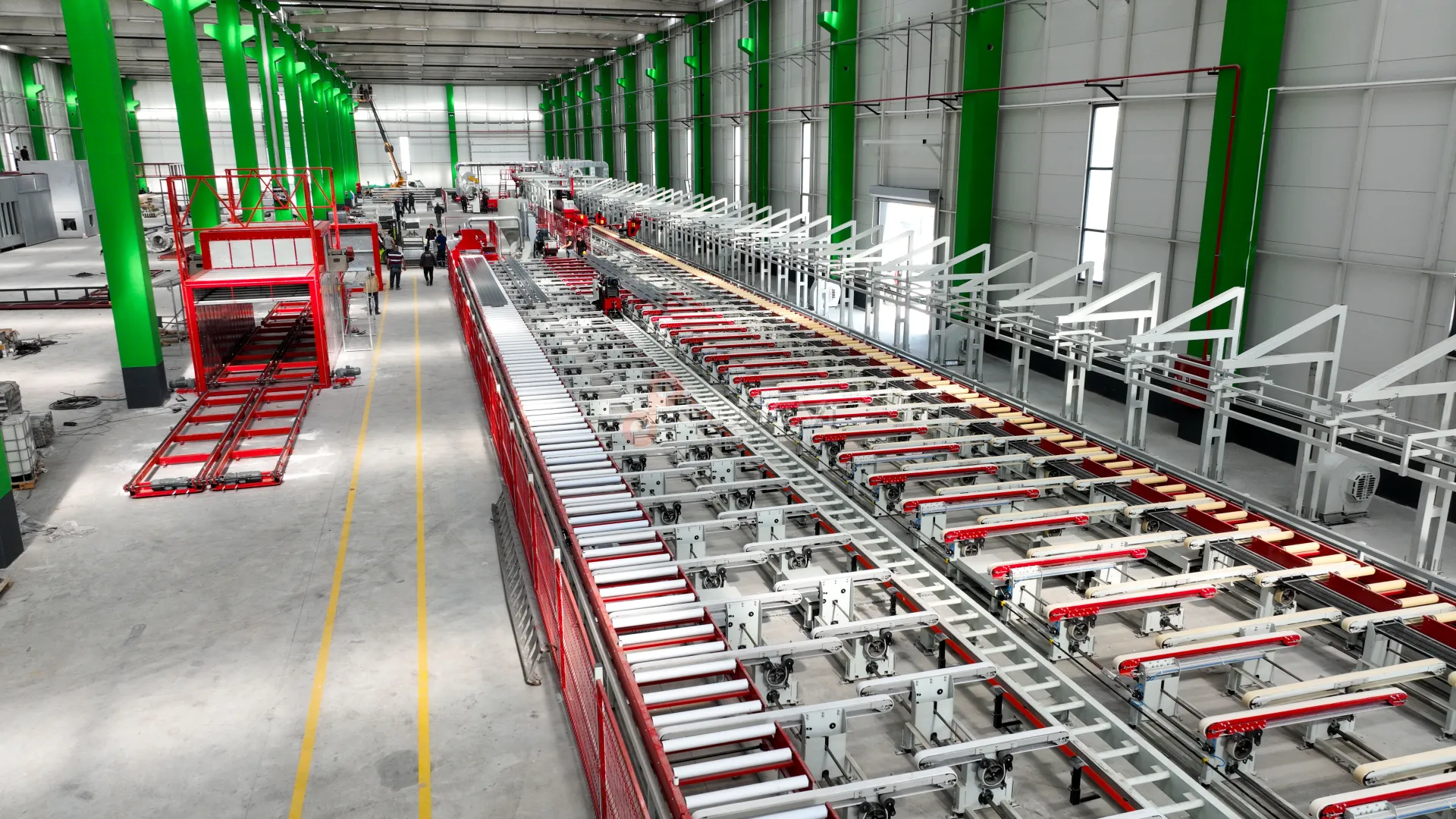 GNS Alüminyum Yeni Profil Hattı Kurulum Süreci ve Endüstriyel Makine Prodüksiyonu - 5