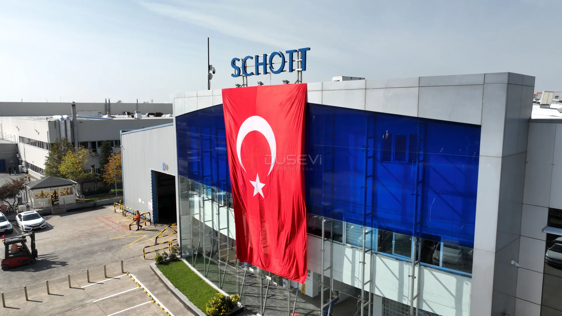 Schott Orim Çerkezköy Fabrikası 29 Ekim Cumhuriyet Bayramı Coşkulu Kutlama ve Bando Etkinliği Çekimi - 7