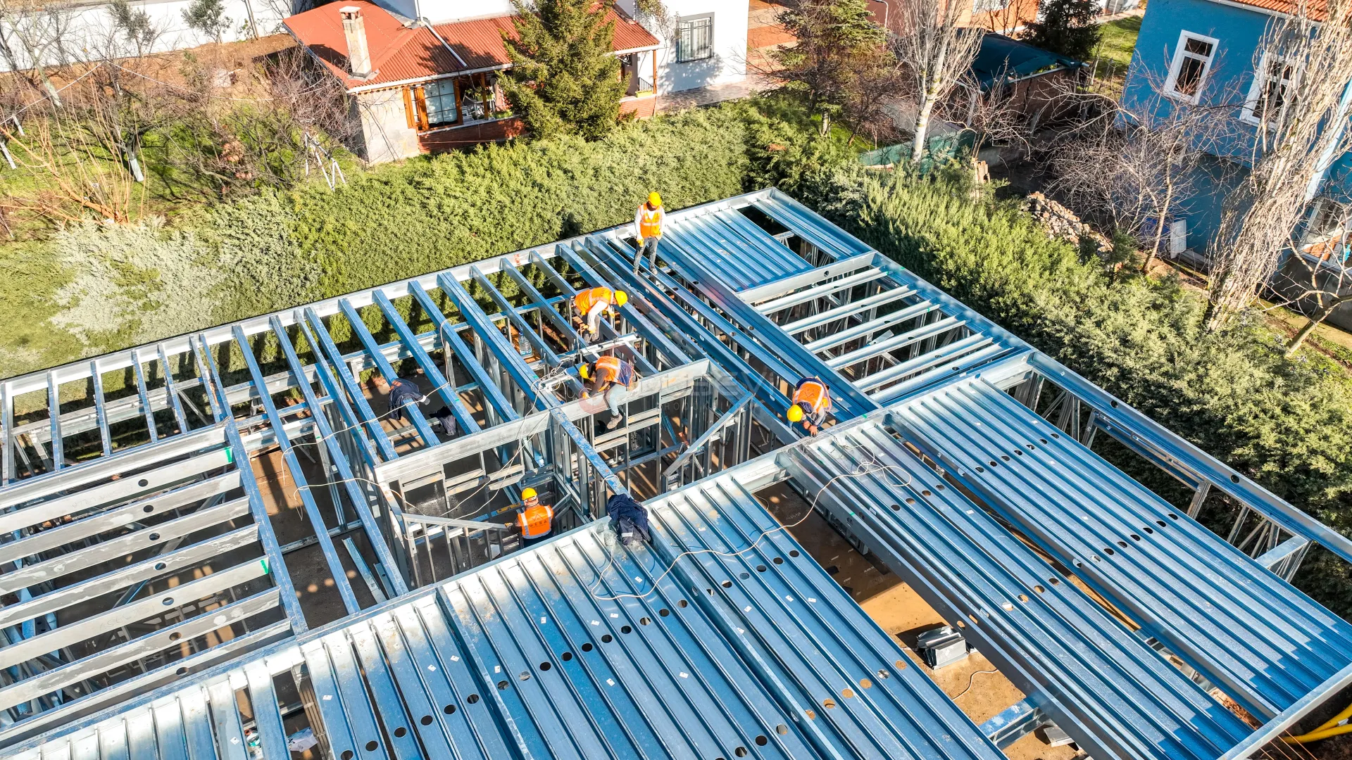 Çorlu Modern Konut ve Lüks Villa Projeleri Profesyonel Drone ve Mimari Tanıtım Çekimi - 6
