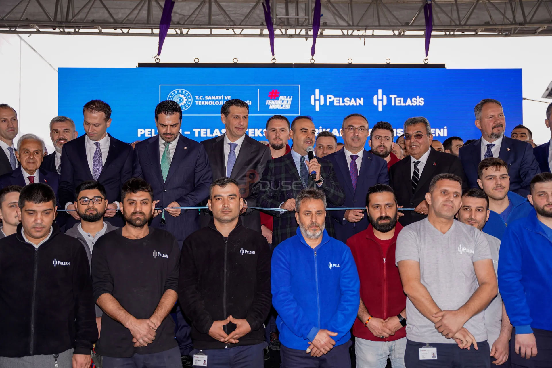 Pelsan Tekstil Çerkezköy Yeni Üretim Tesisi Açılış Töreni ve T.C. Sanayi ve Teknoloji Bakanı Katılımı Prodüksiyonu - 2
