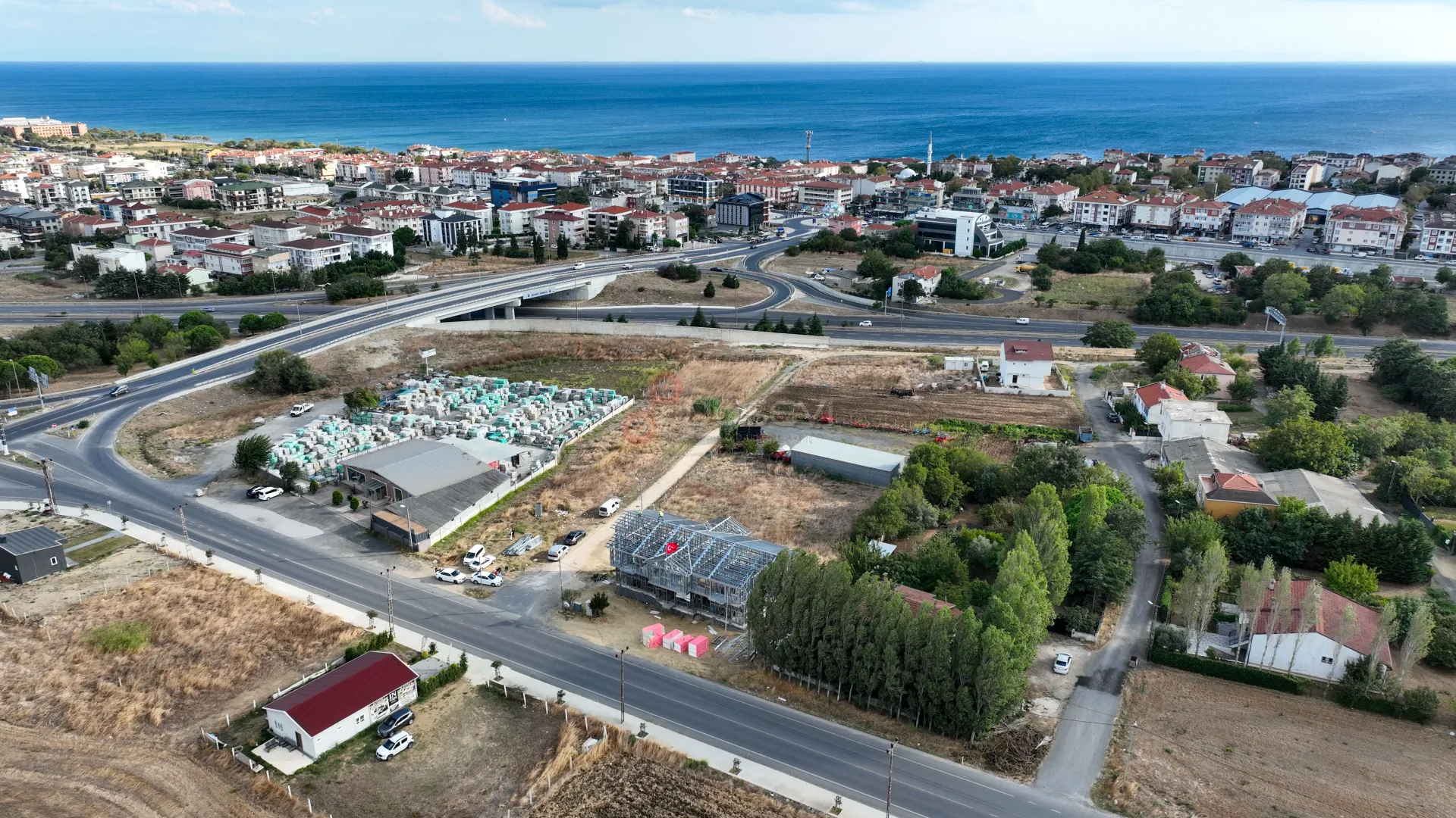 Silivri Selimpaşa Çelik Yapı İnşaat Projesi Profesyonel Drone Çekimi ve Video Prodüksiyonu - 2