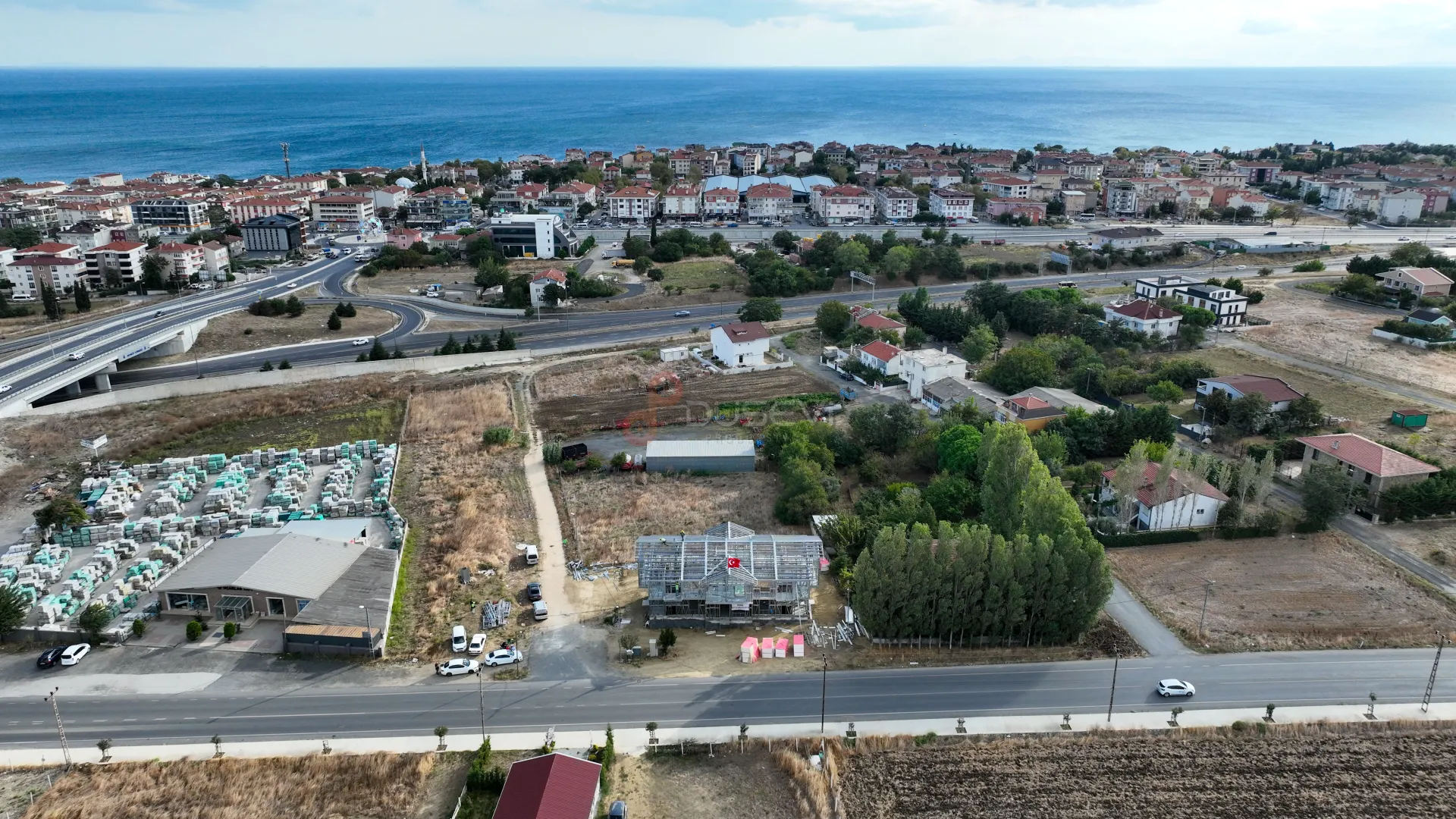 Silivri Selimpaşa Çelik Yapı İnşaat Projesi Profesyonel Drone Çekimi ve Video Prodüksiyonu - 6