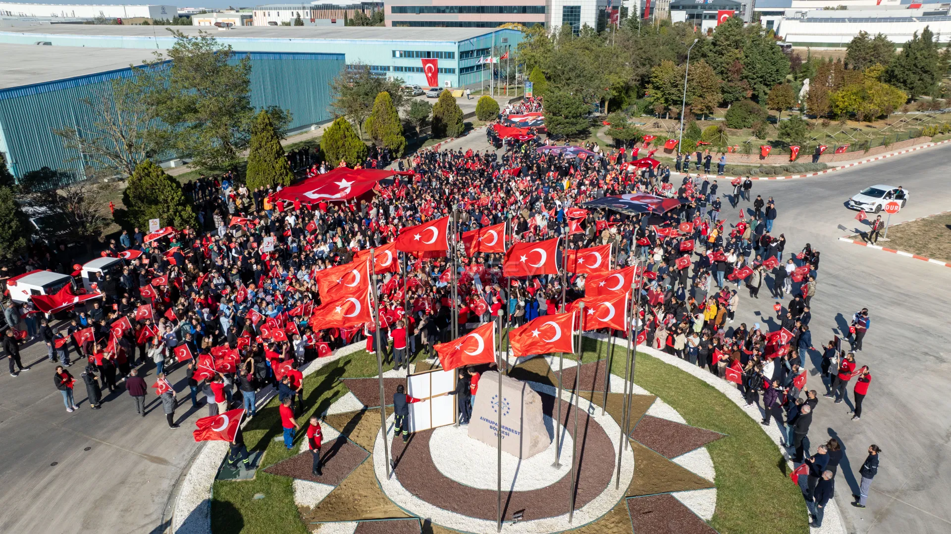 Avrupa Serbest Bölgesi (ASB) 29 Ekim Cumhuriyet Bayramı Görkemli Kutlamaları: Drone ve Etkinlik Prodüksiyonu - 6
