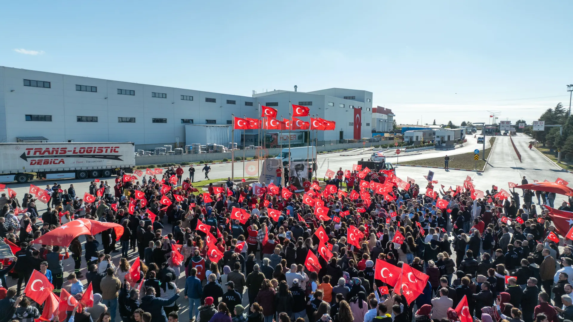 Avrupa Serbest Bölgesi (ASB) 29 Ekim Cumhuriyet Bayramı Görkemli Kutlamaları: Drone ve Etkinlik Prodüksiyonu - 9