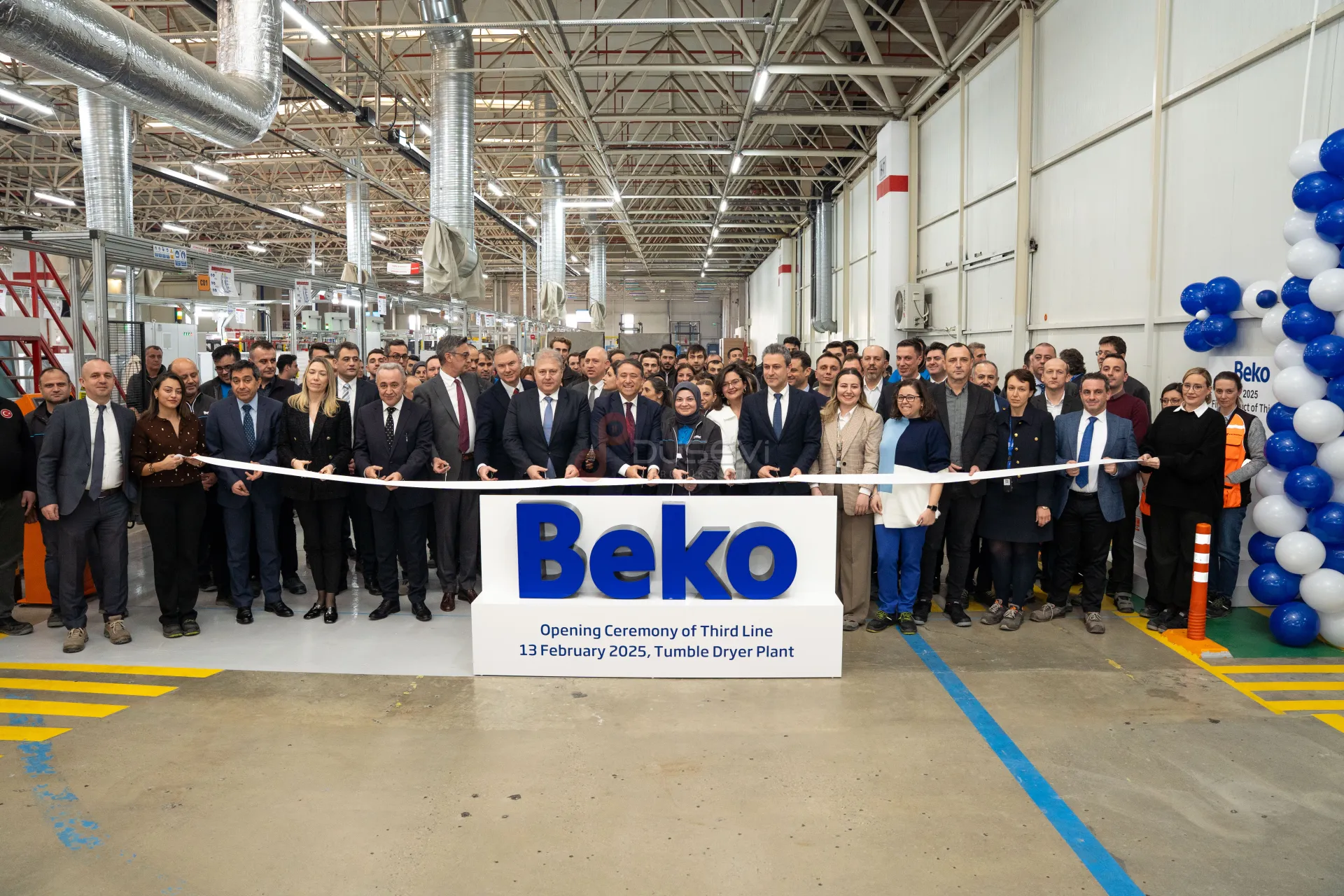 Beko Yeni Üretim Hattı Açılış Organizasyonu: Profesyonel Endüstriyel Prodüksiyon ve Lansman Çekimleri - 2