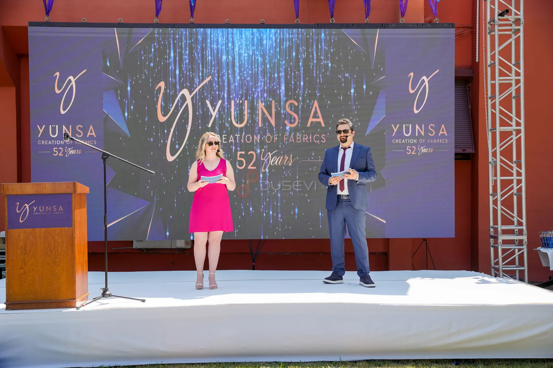 Yünsa 52. Yıl Gurur Yolu: Kıdem Ödül Töreni ve Kurumsal Yıl Dönümü Profesyonel Prodüksiyonu - 3