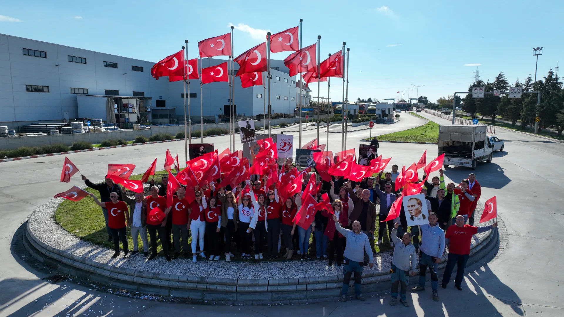 Avrupa Serbest Bölgesi (ASB) 29 Ekim Cumhuriyet Bayramı Kurumsal Tanıtım ve Drone Çekimi - 7