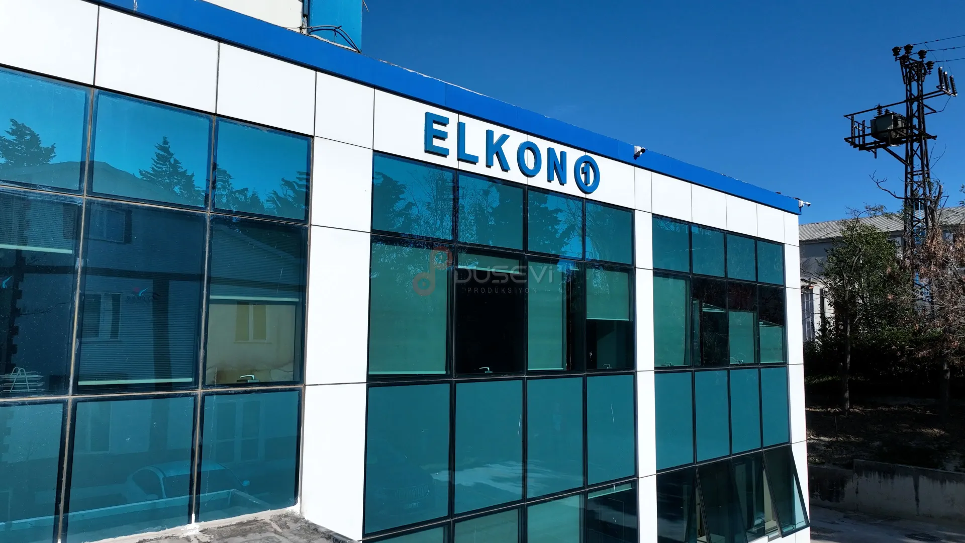 ELKON 1 Üretim Tesisi Çerkezköy: Profesyonel Endüstriyel Drone Çekimi ve Fabrika Tanıtımı - 2