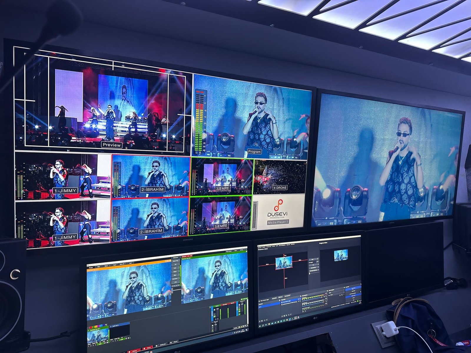 Keşan Konser Çekimi, Sahne Prodüksiyonu ve Video Kayıt
