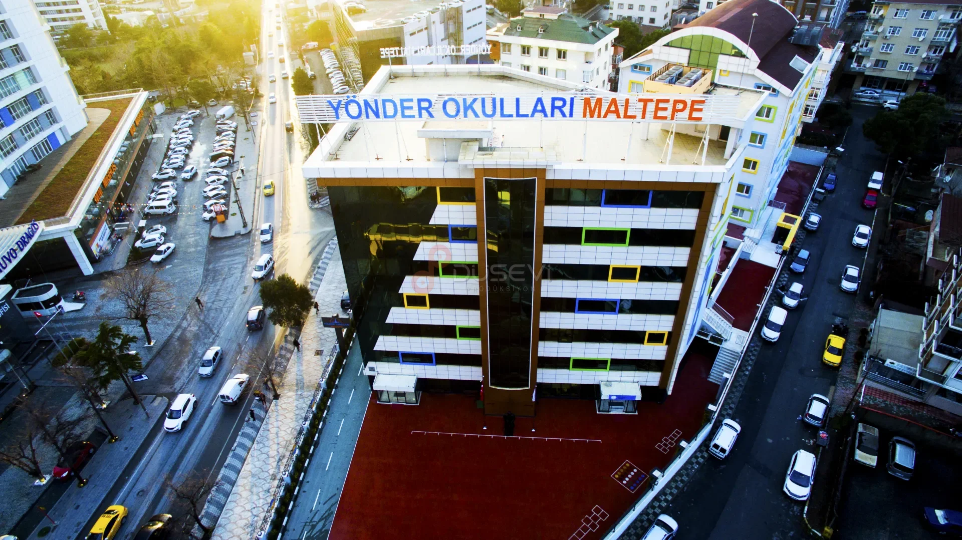 Yönder Okulları Maltepe Kampüsü - Drone Havadan Görüntüleme