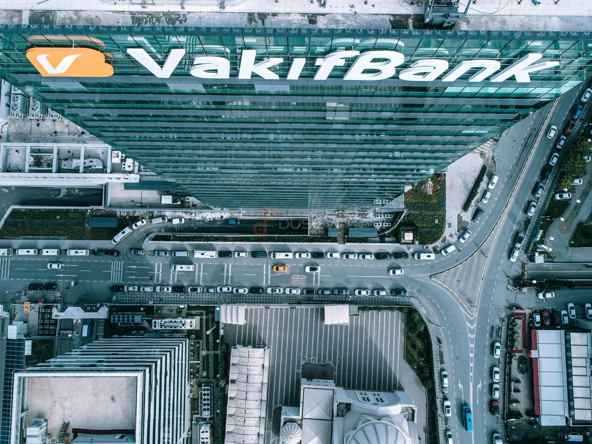 Vakıfbank Genel Merkez Binası - Profesyonel Mimari Drone Çekimi - 1