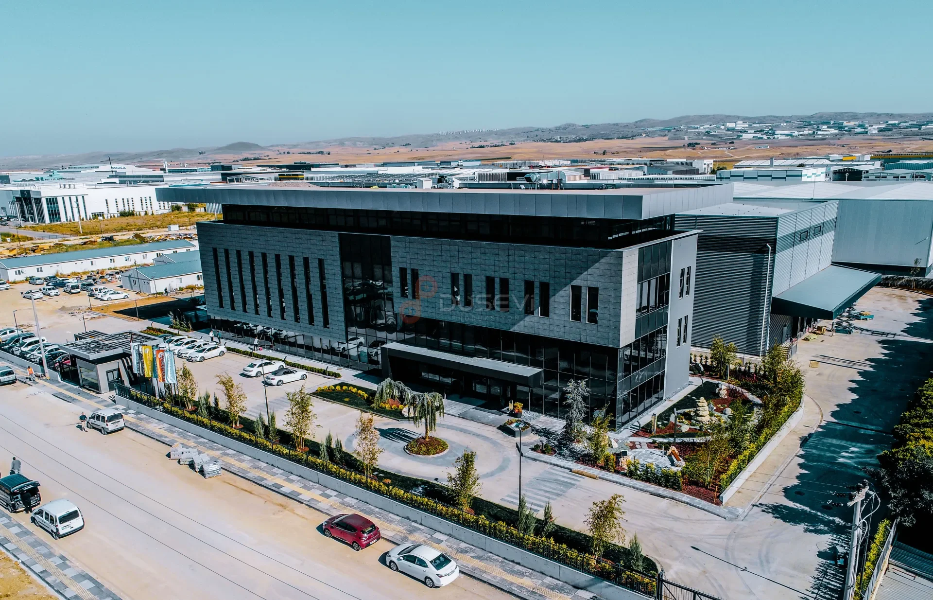 Fabrika Drone Çekimi