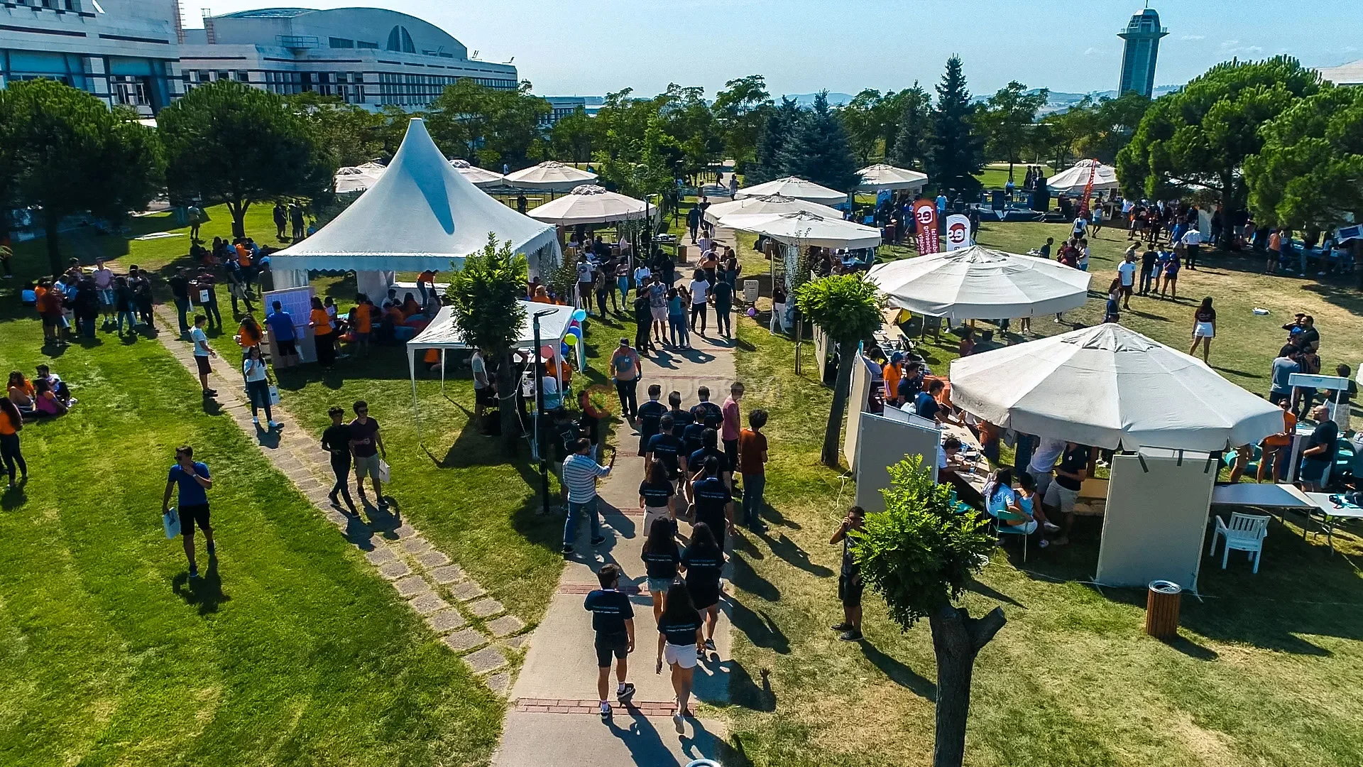 Sabancı Üniversitesi Kampüs Etkinliği - Profesyonel Drone ve Etkinlik Çekimi - 5