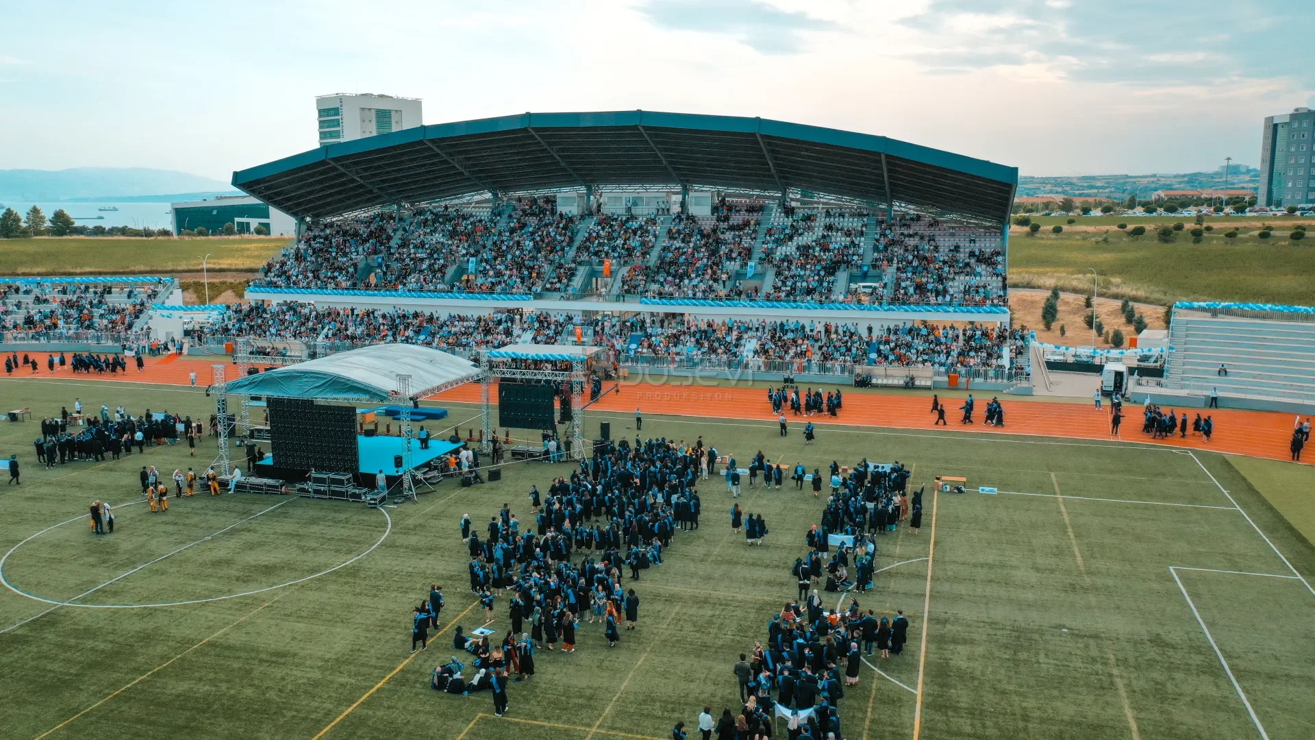 Tekirdağ Namık Kemal Üniversitesi Mezuniyet Töreni - Profesyonel Drone Çekimi ve Etkinlik Prodüksiyonu - 2