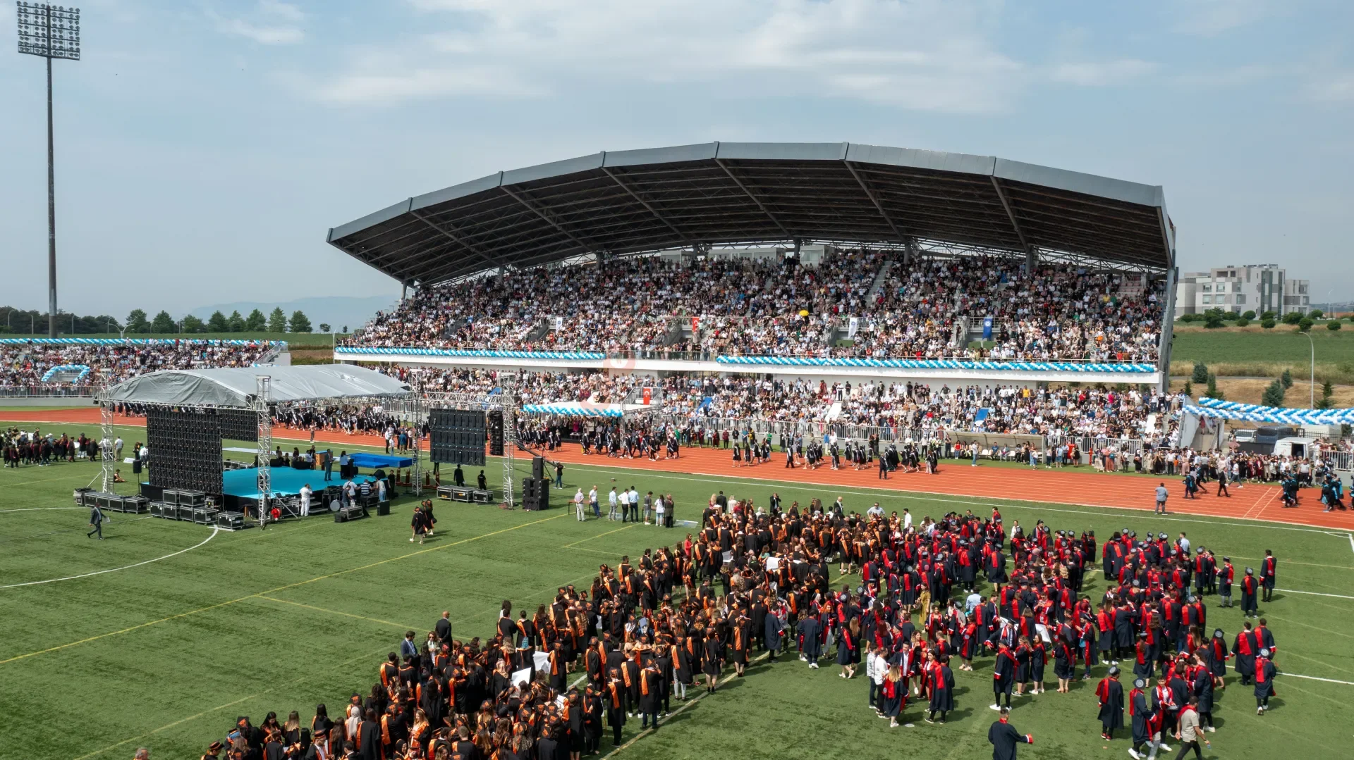 Tekirdağ Namık Kemal Üniversitesi Mezuniyet Töreni - Profesyonel Drone Çekimi ve Etkinlik Prodüksiyonu - 5