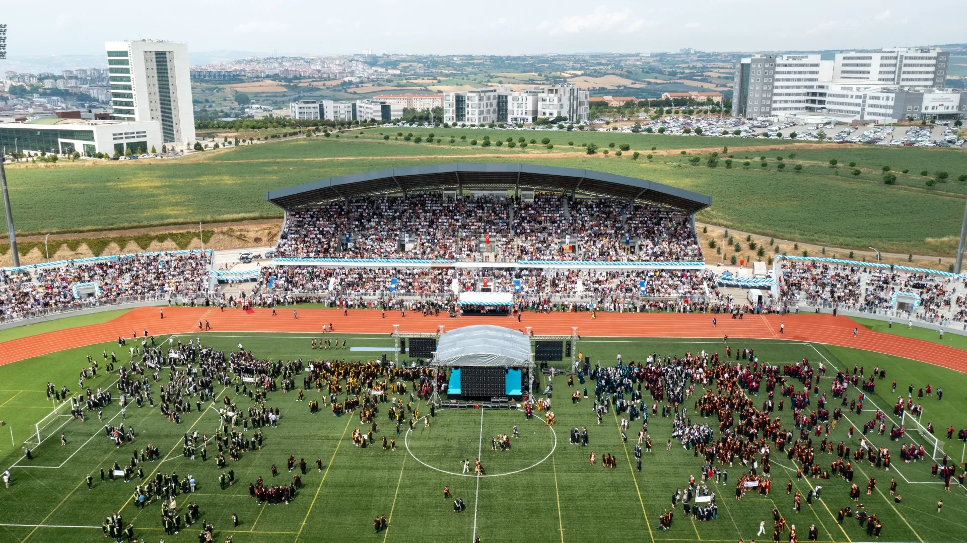 Tekirdağ Namık Kemal Üniversitesi Mezuniyet Töreni - Profesyonel Drone Çekimi ve Etkinlik Prodüksiyonu - 8