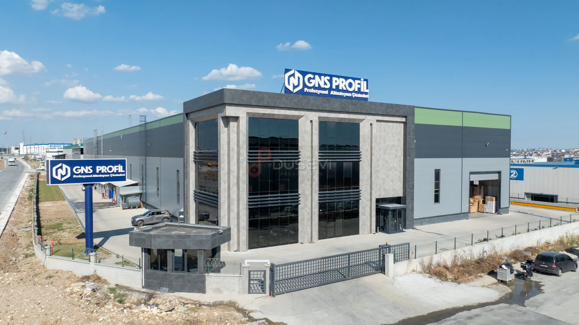 Çerkezköy Organize Sanayi Bölgesi (ÇOSB) Endüstriyel Fabrika ve Tesis Profesyonel Drone Çekimi - 2
