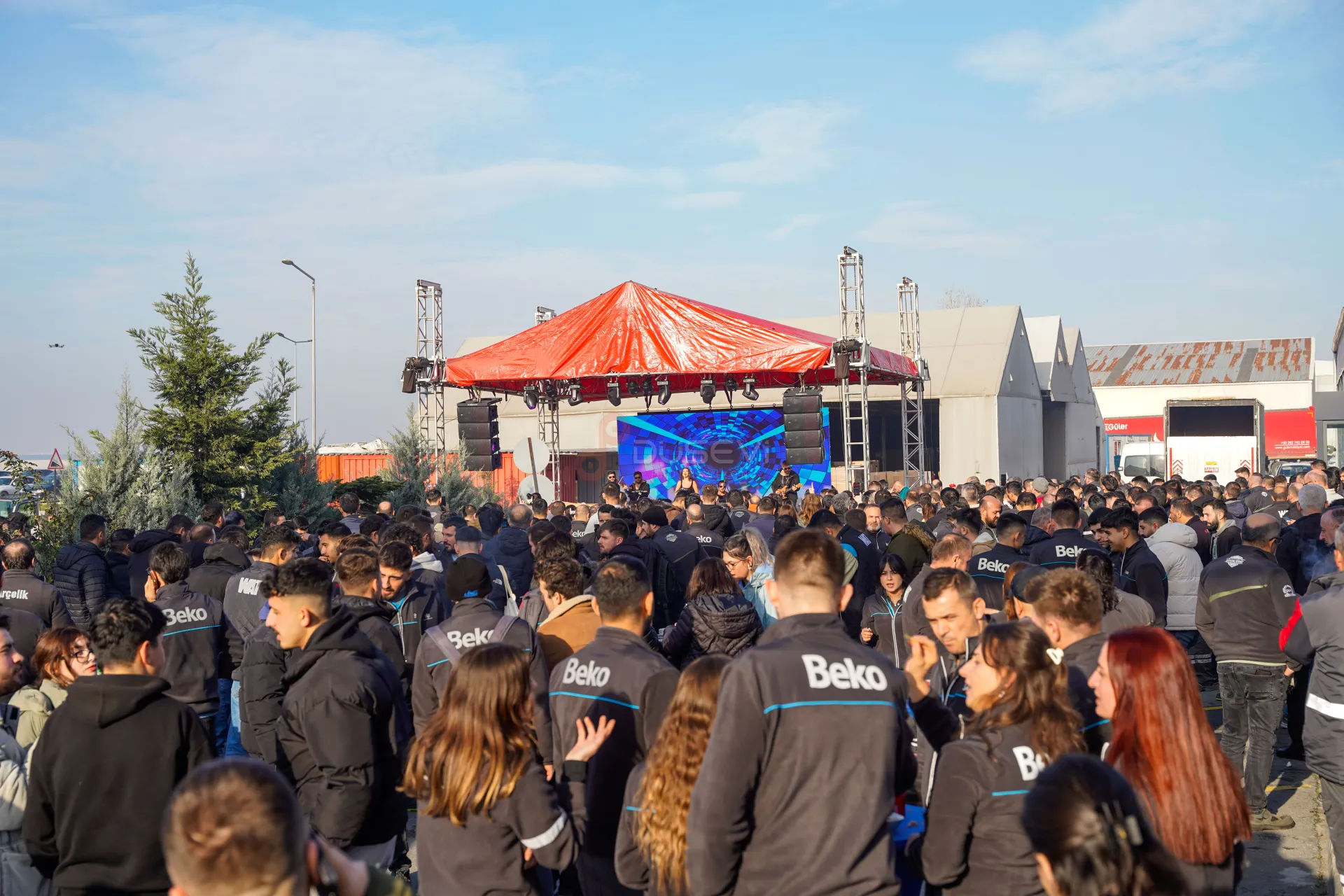 Beko Çerkezköy Fabrikası Geleneksel Yılbaşı Kutlama Etkinliği ve Profesyonel Kurumsal Prodüksiyonu - 6