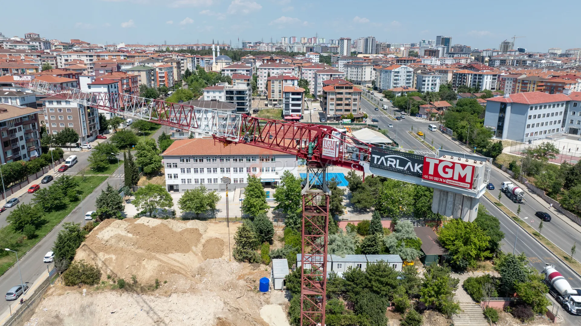 Çorlu Endüstriyel İnşaat ve Fabrika Şantiyesi Profesyonel Drone Görüntüleme ve İlerleme Takibi - 5